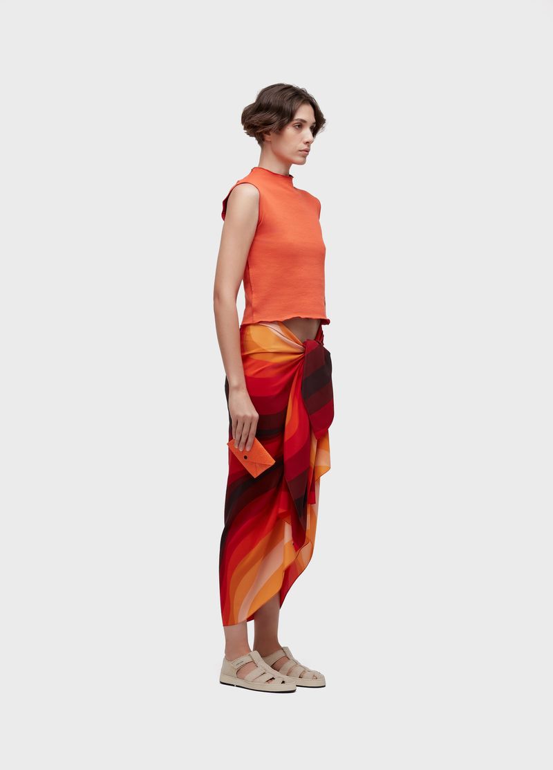 BLUSA SLEEVELESS CAVADA DOUBLE FACE RUG
