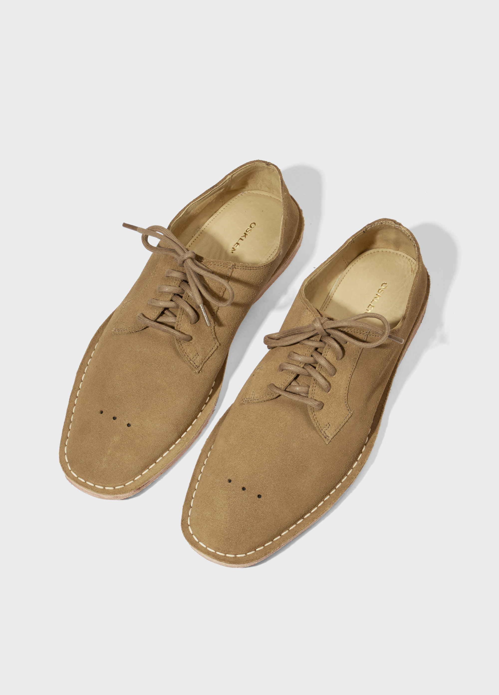 Sapato oxford camurça