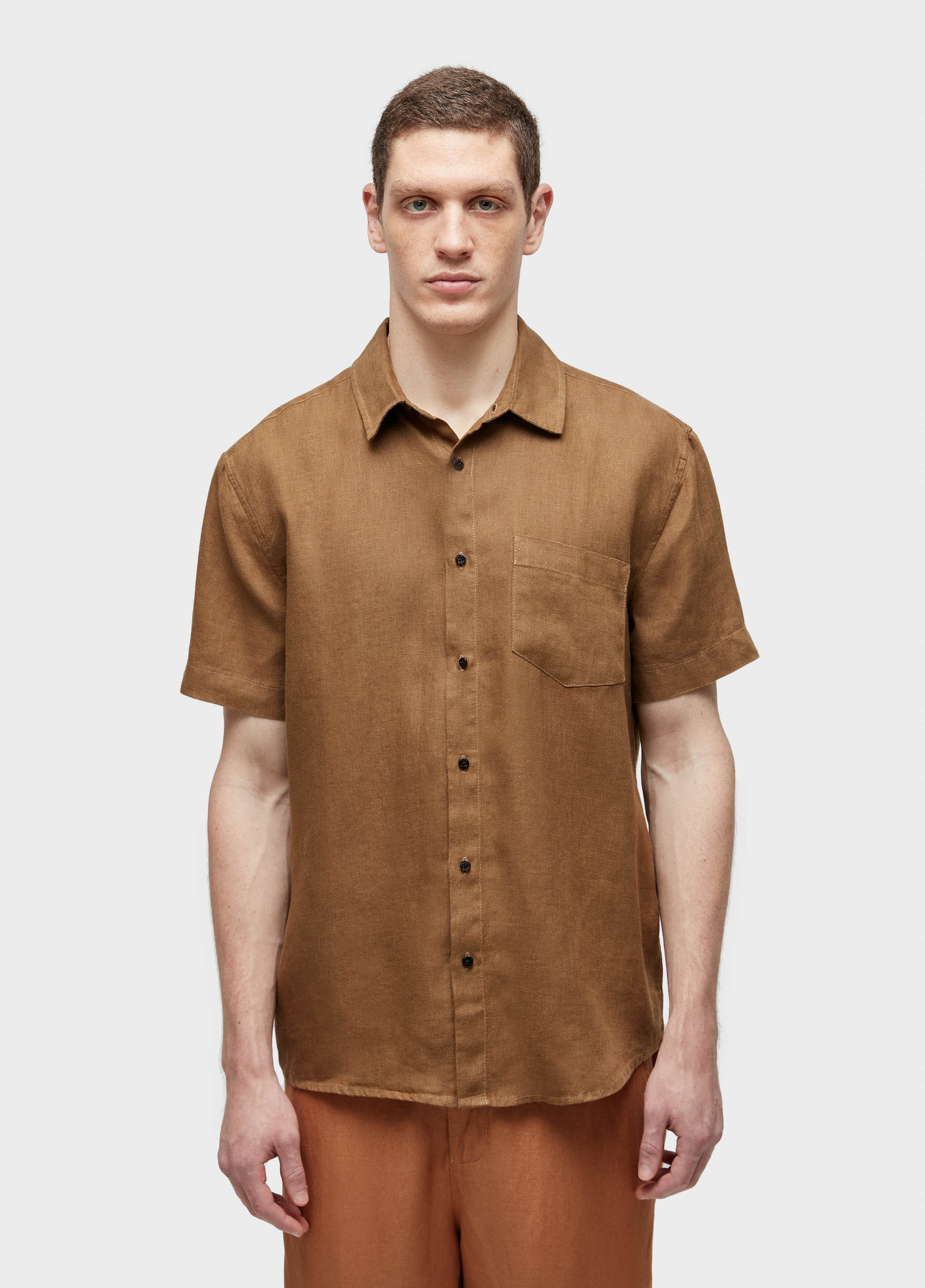 Camisa classic linen
