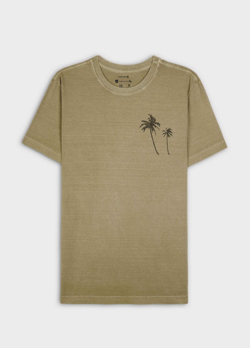 Tshirt Slim Stone Coqueiro Gaze