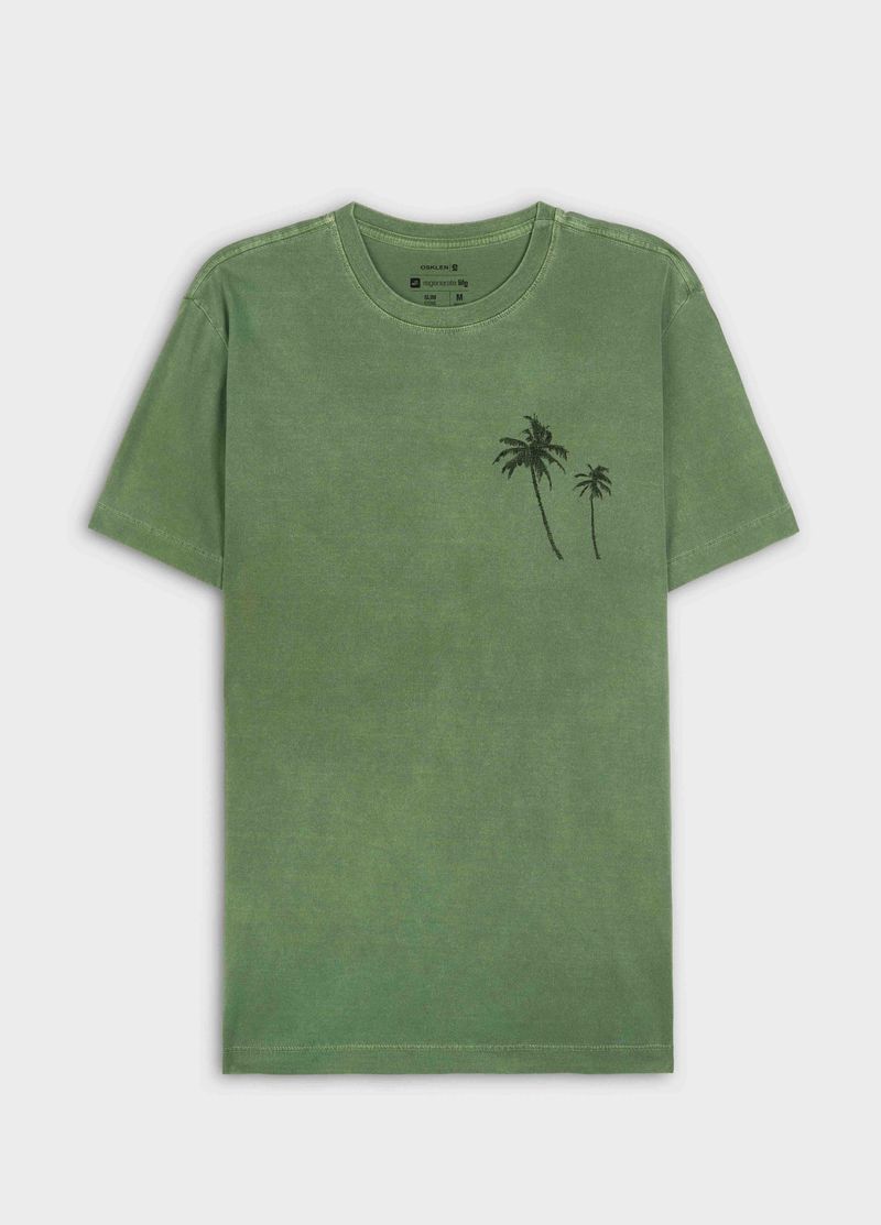 Tshirt Slim Stone Coqueiro Gaze