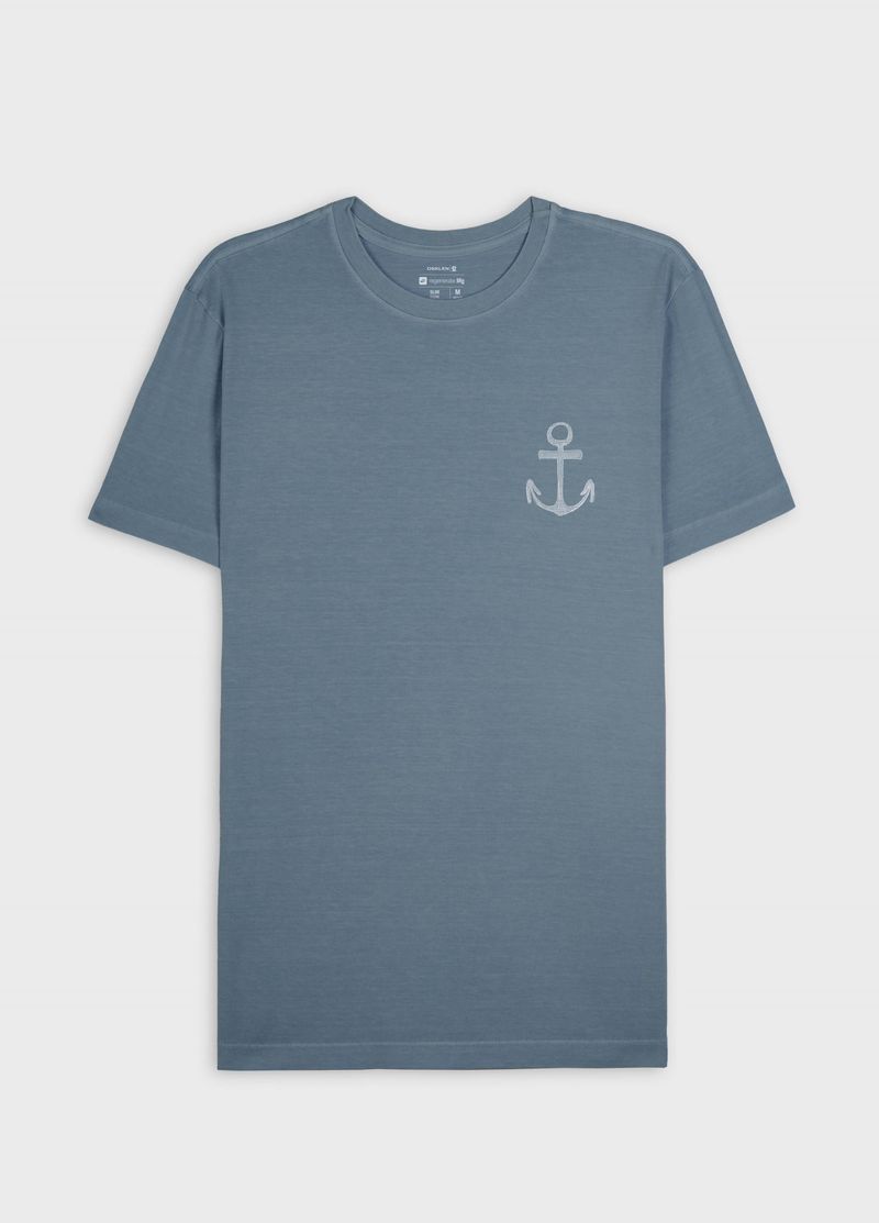 Tshirt Slim Stone Âncora