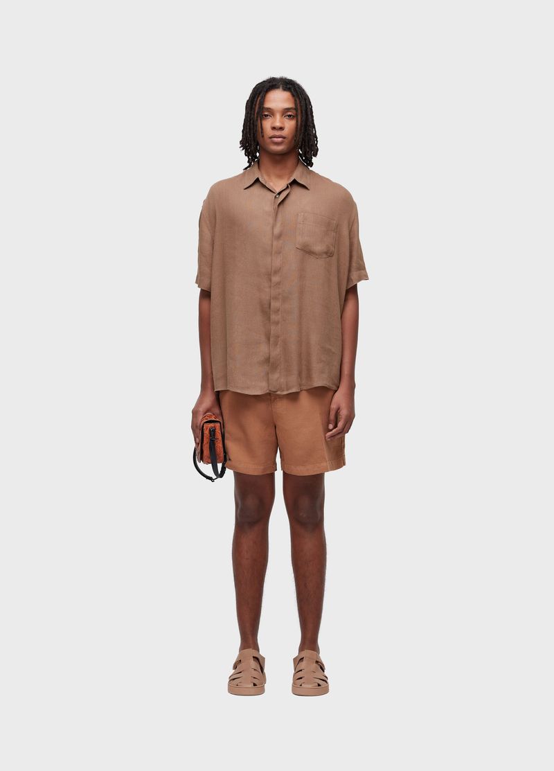 BERMUDA ALFAIATARIA FLOW LINEN