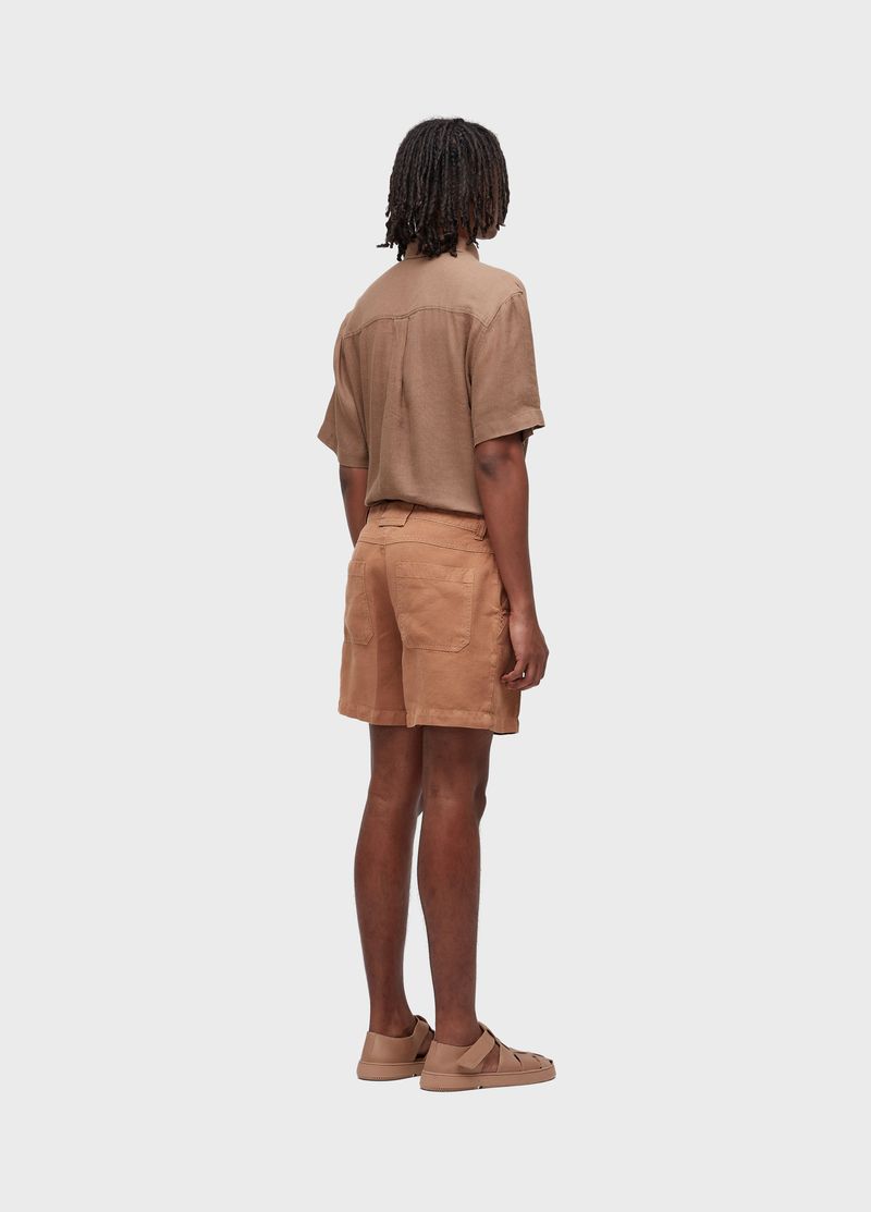 BERMUDA ALFAIATARIA FLOW LINEN