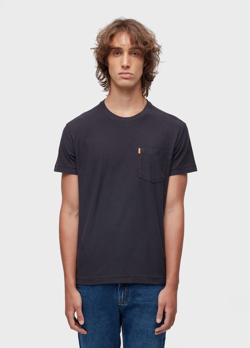 TSHIRT WASHED POCKET