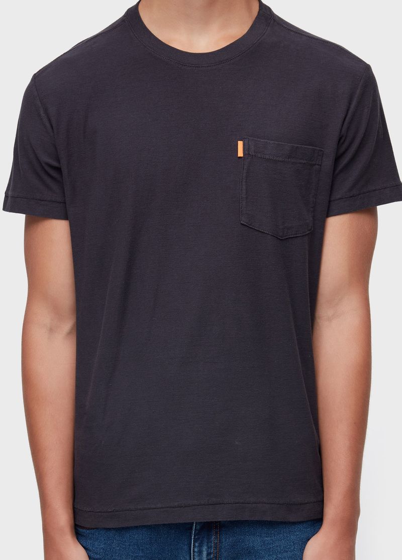 TSHIRT WASHED POCKET