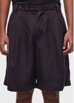 BERMUDA ALFAIATARIA LINEN OVER