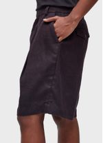 BERMUDA ALFAIATARIA LINEN OVER