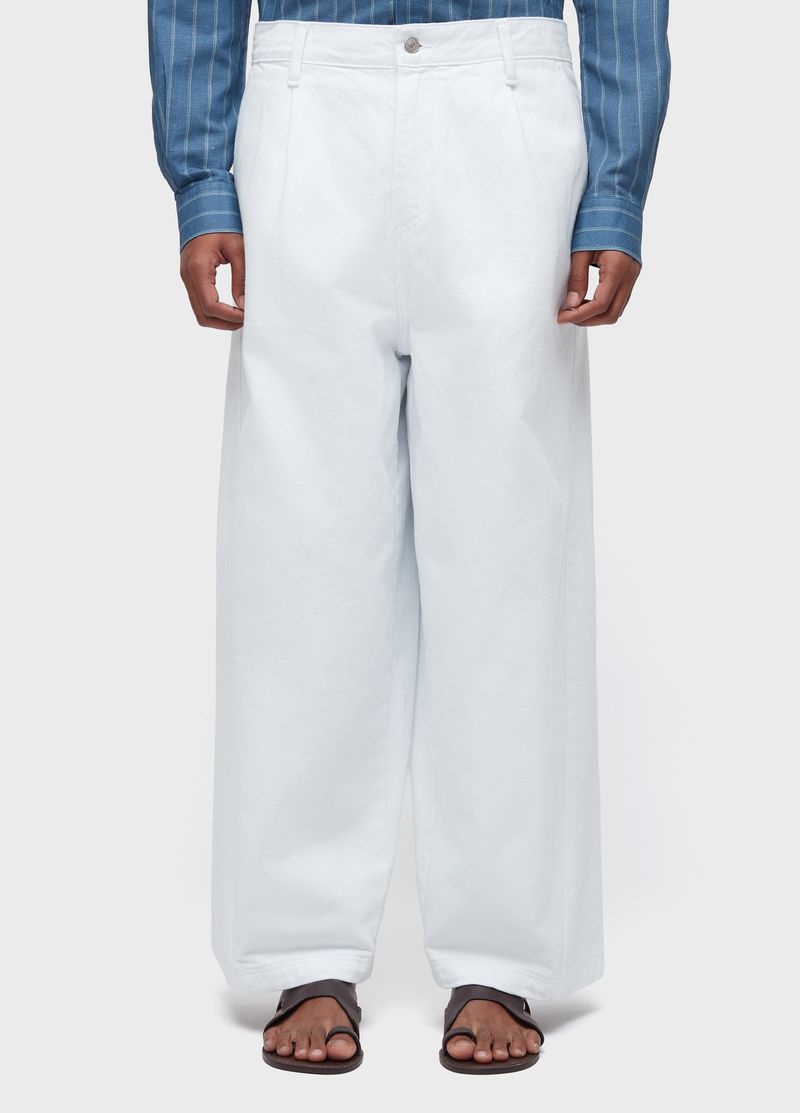 CALCA OVER WIDE TWILL