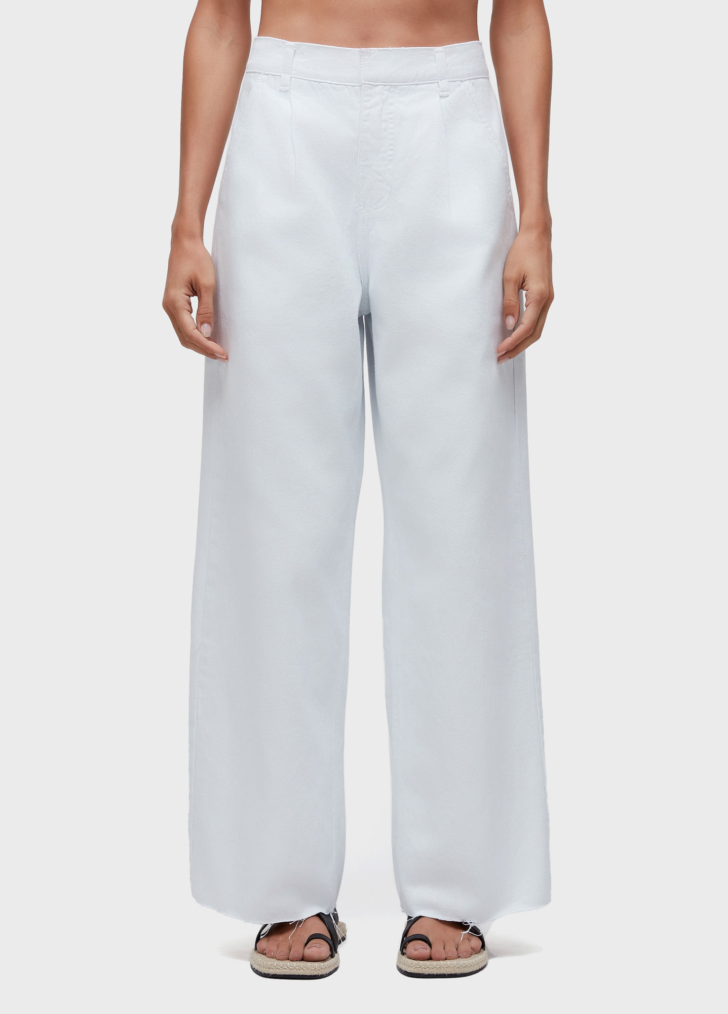 CALCA PREGAS WHITE DENIM