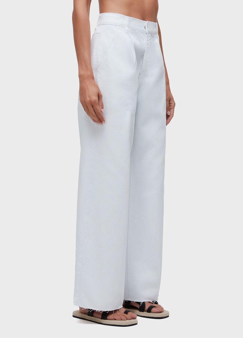 CALCA PREGAS WHITE DENIM