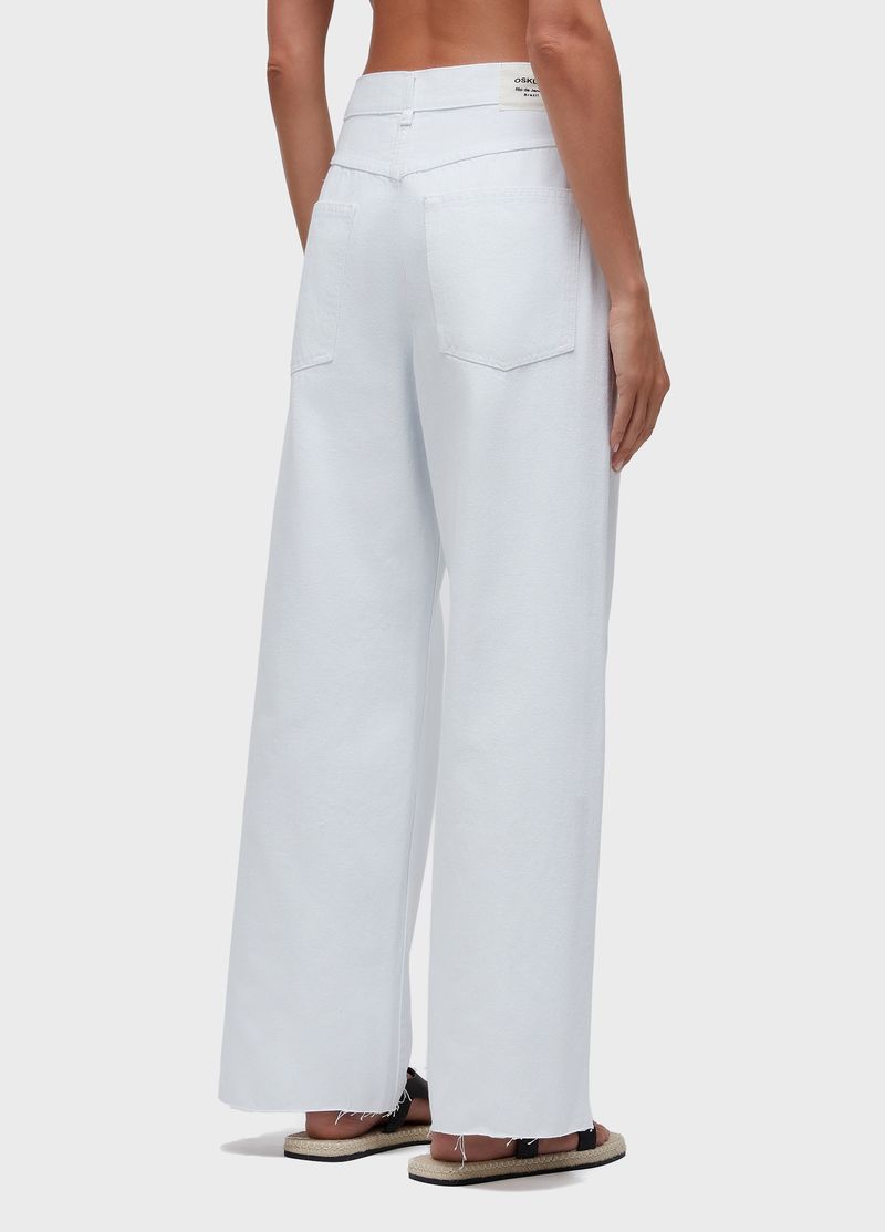 CALCA PREGAS WHITE DENIM