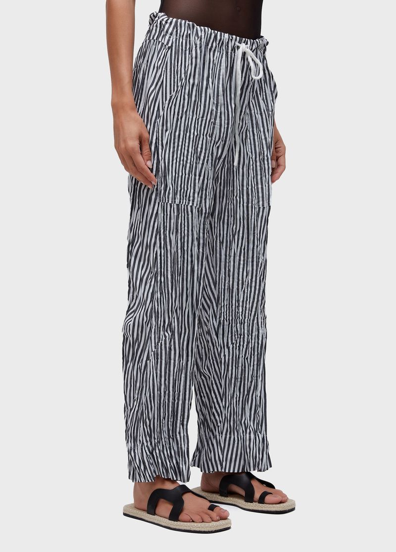 CALCA WRINKLE TRICPLONE FIO TINTO