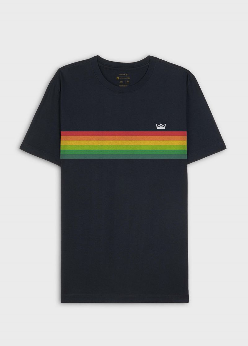 Tshirt Slim Vintage Gradiente