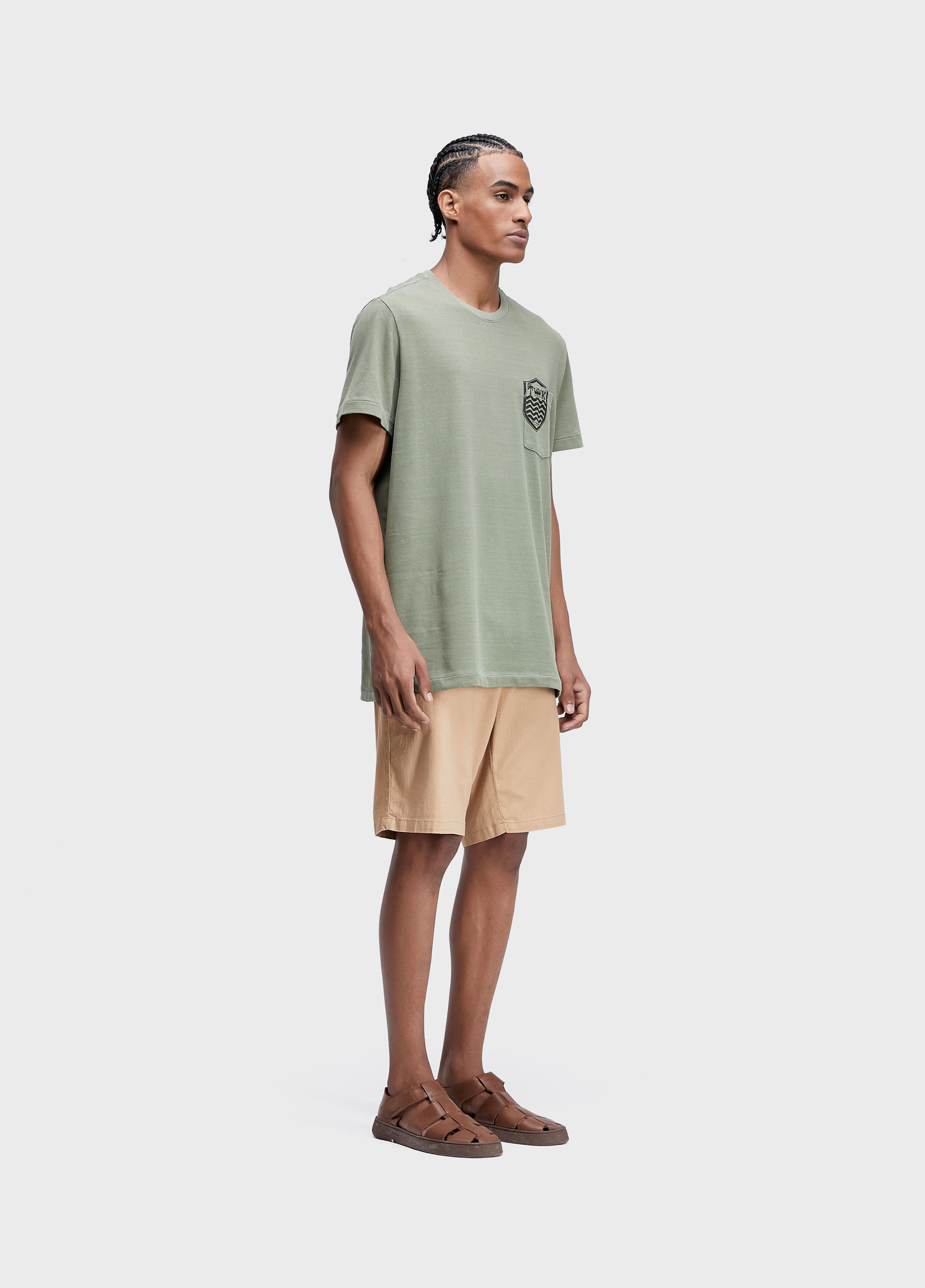 T-shirt bolso brasão
