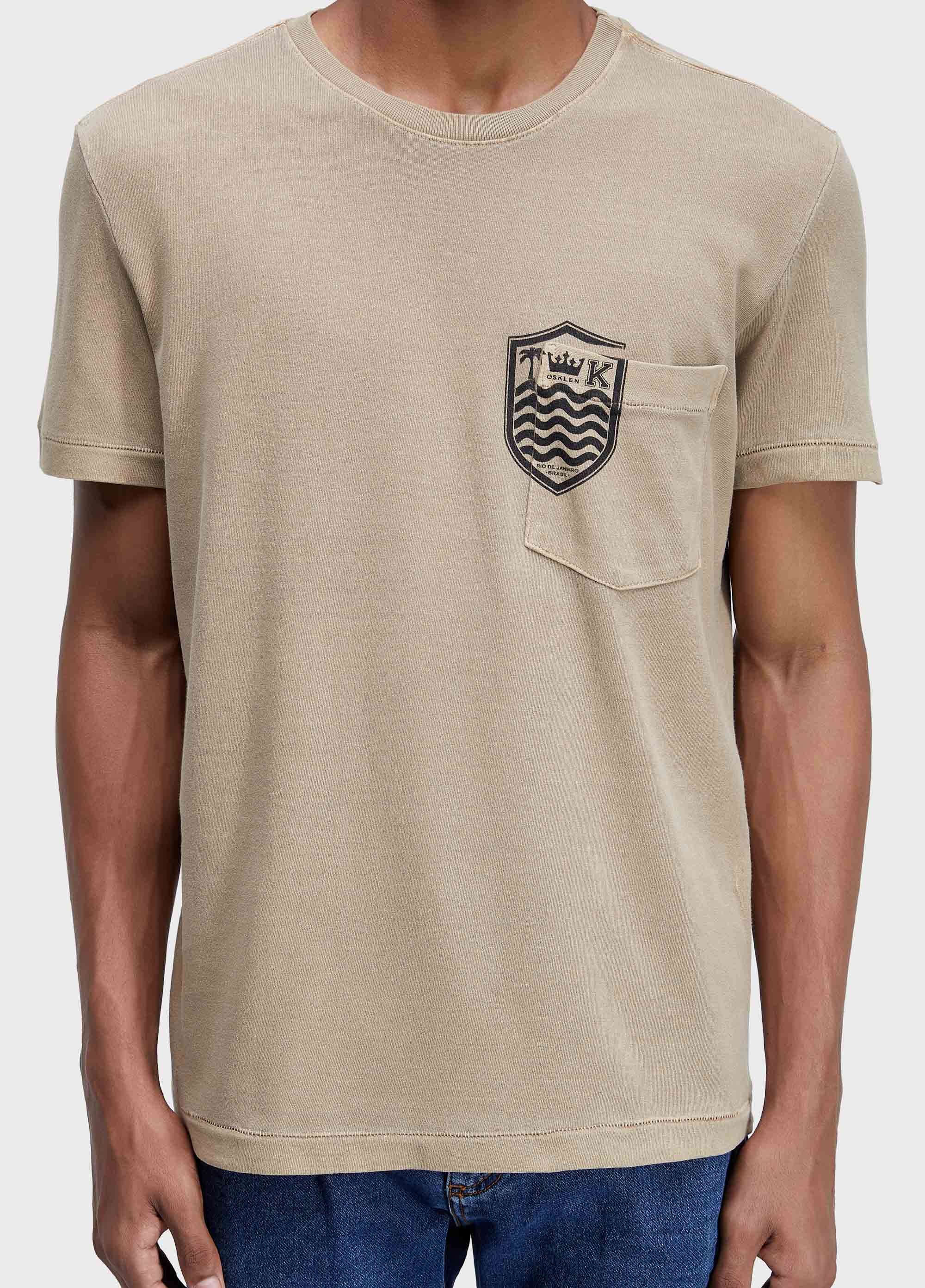 T-shirt bolso brasão