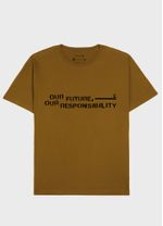 T SHIRT VINTAGE OUR FUTURE OUR RESPONSIBILI