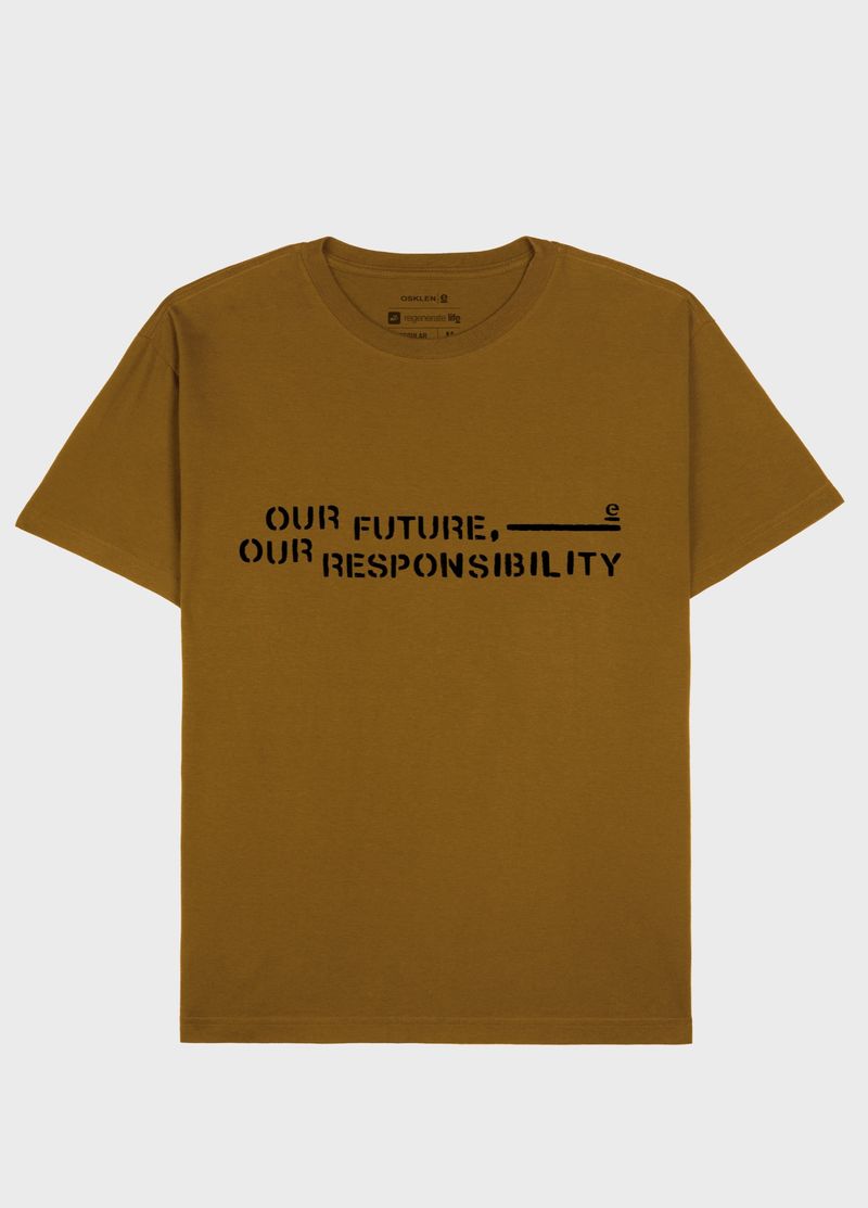 T SHIRT VINTAGE OUR FUTURE OUR RESPONSIBILI