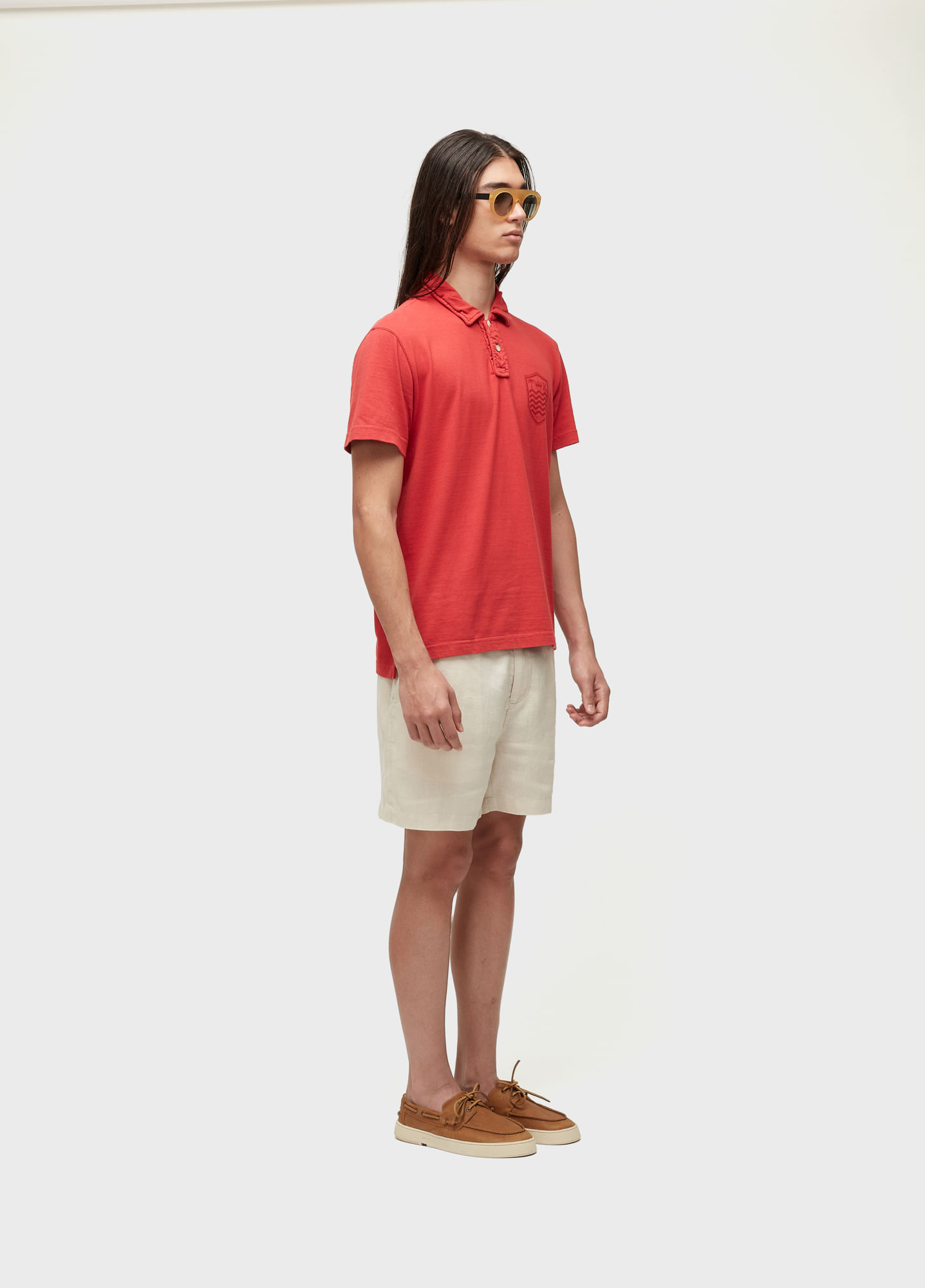 Camisa polo stone  colors