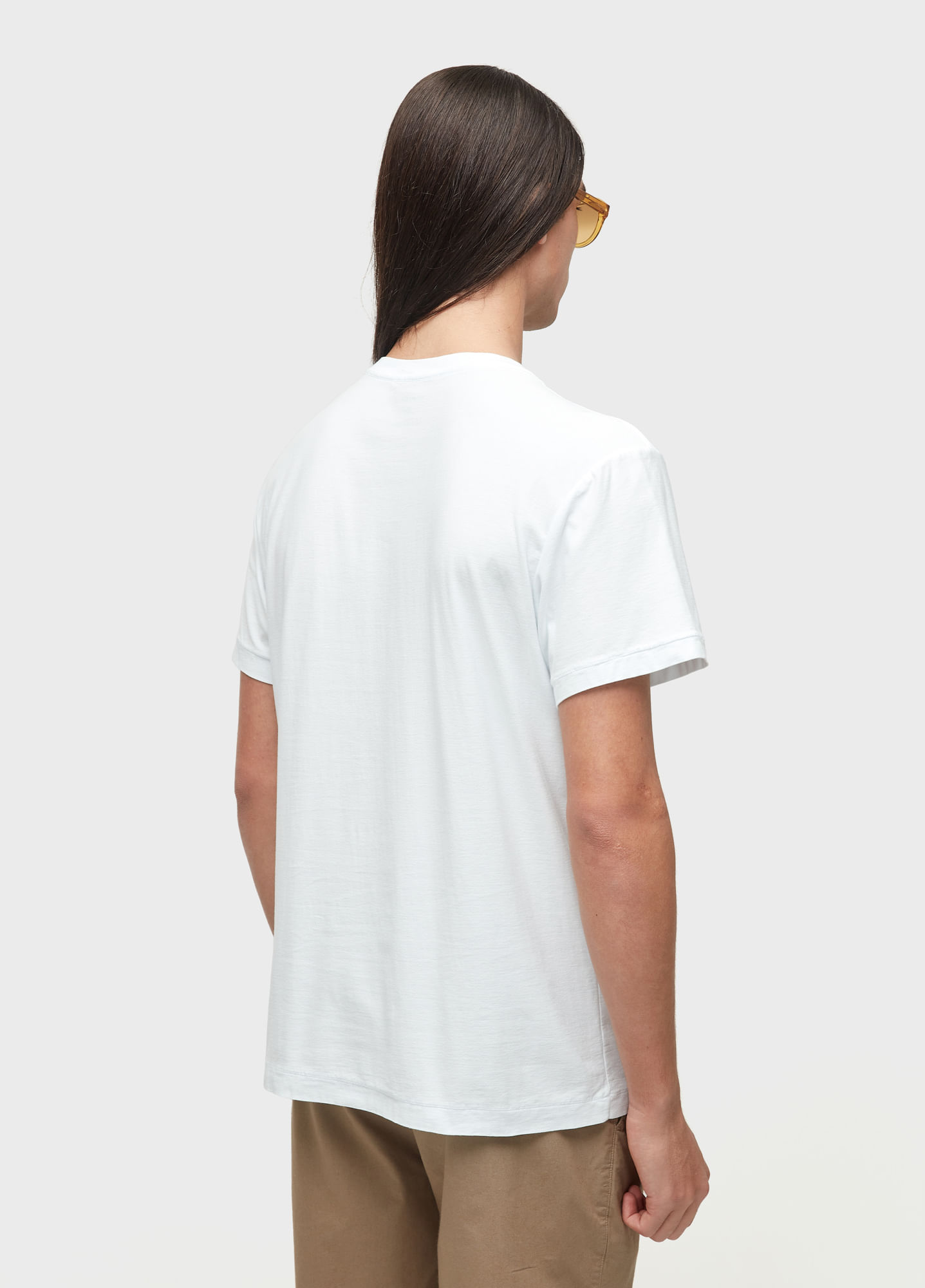 T-shirt washed pocket spot