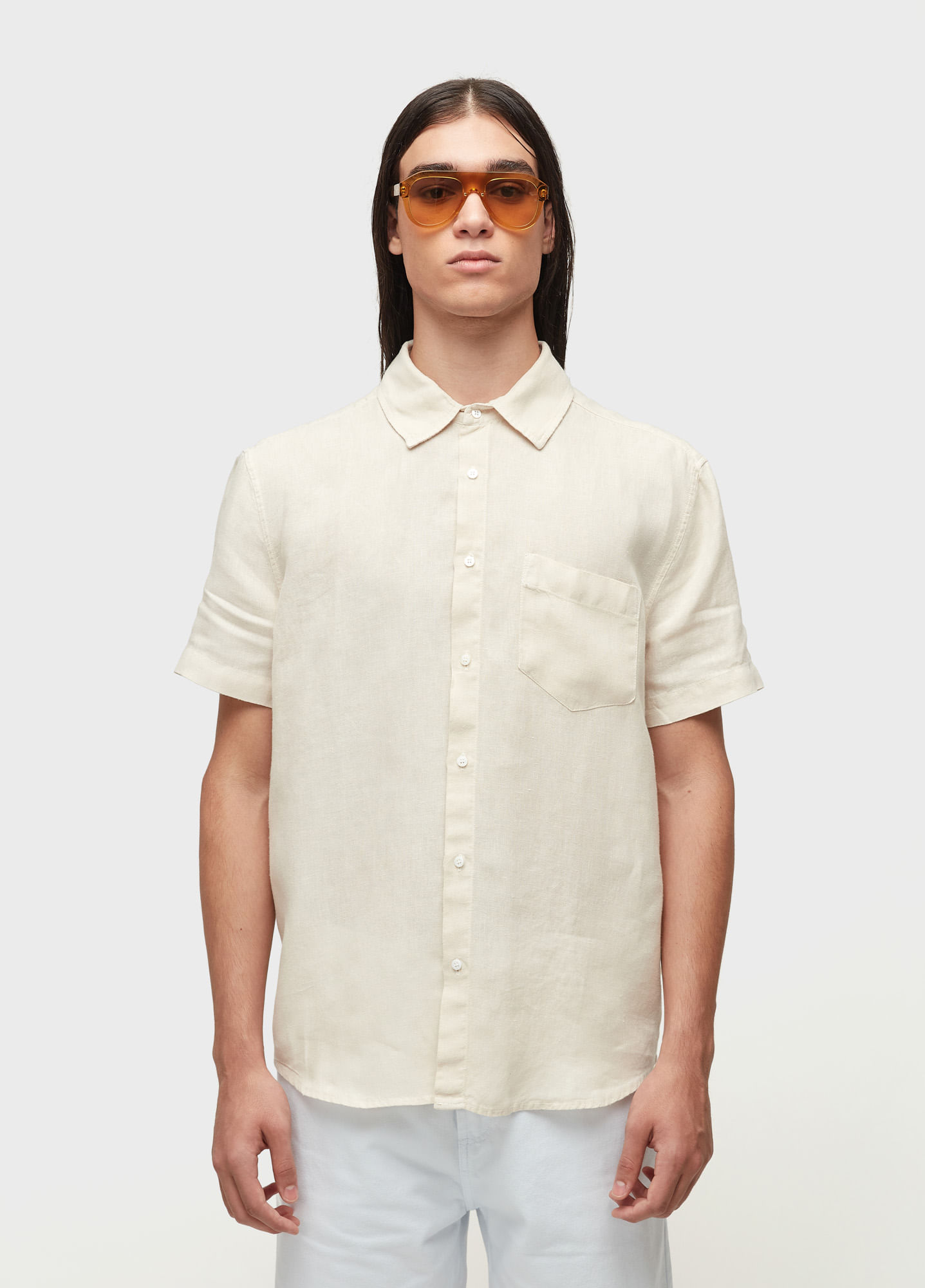 Camisa classic linen
