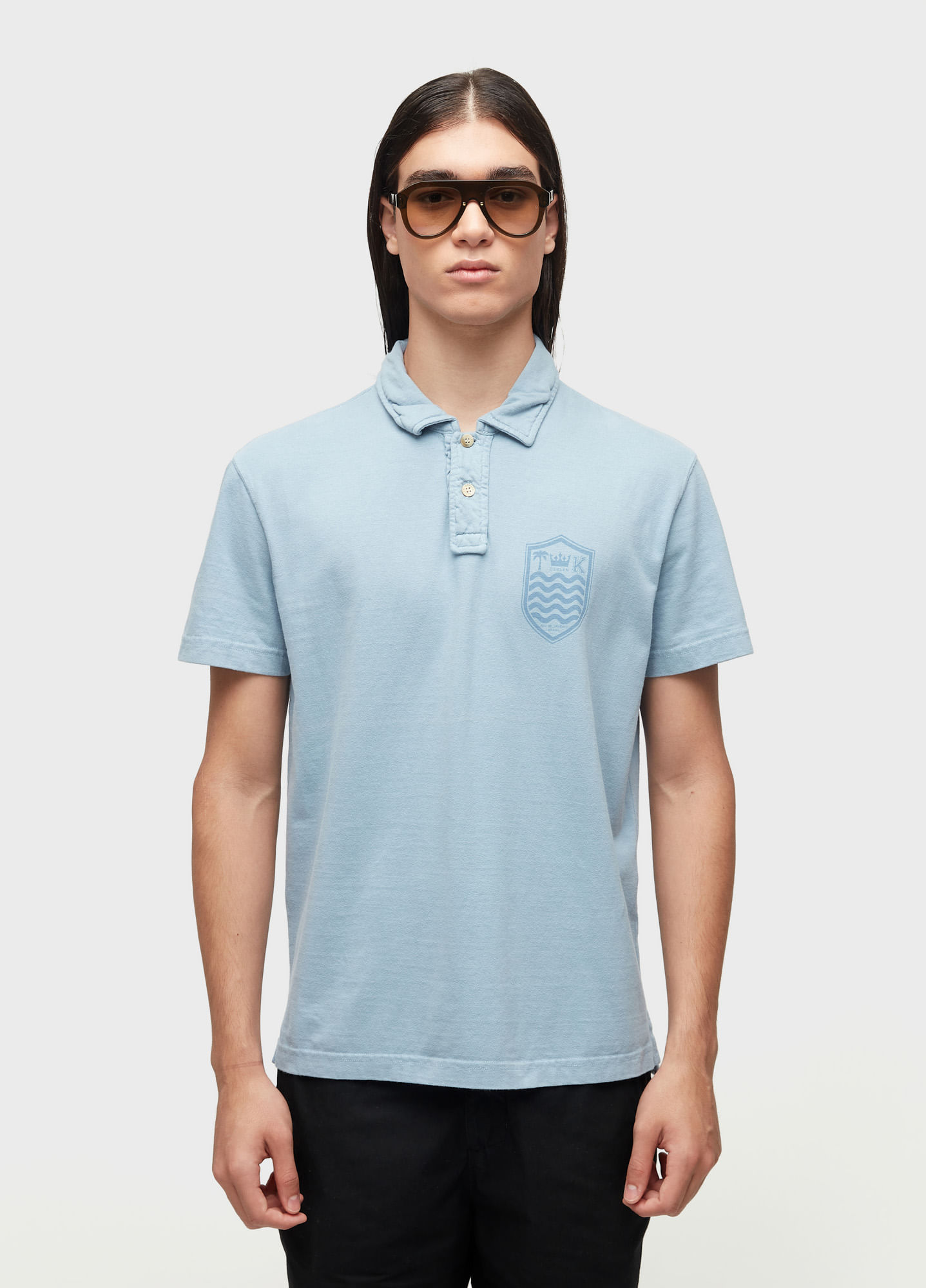 Camisa polo stone  colors