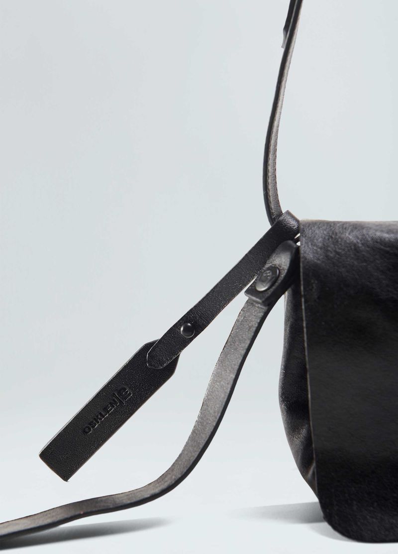 MINI LEATHER CROSSBODY EBASICS
