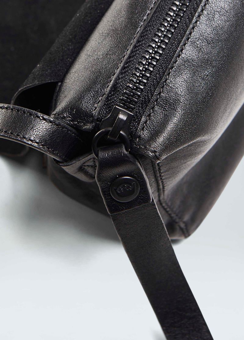 MINI LEATHER CROSSBODY EBASICS