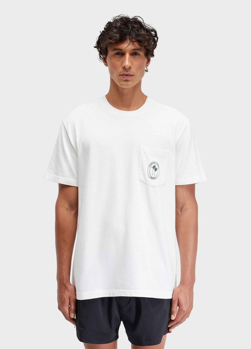 TSHIRT EMBROIDERED POCKET JANEIRO HOTEL