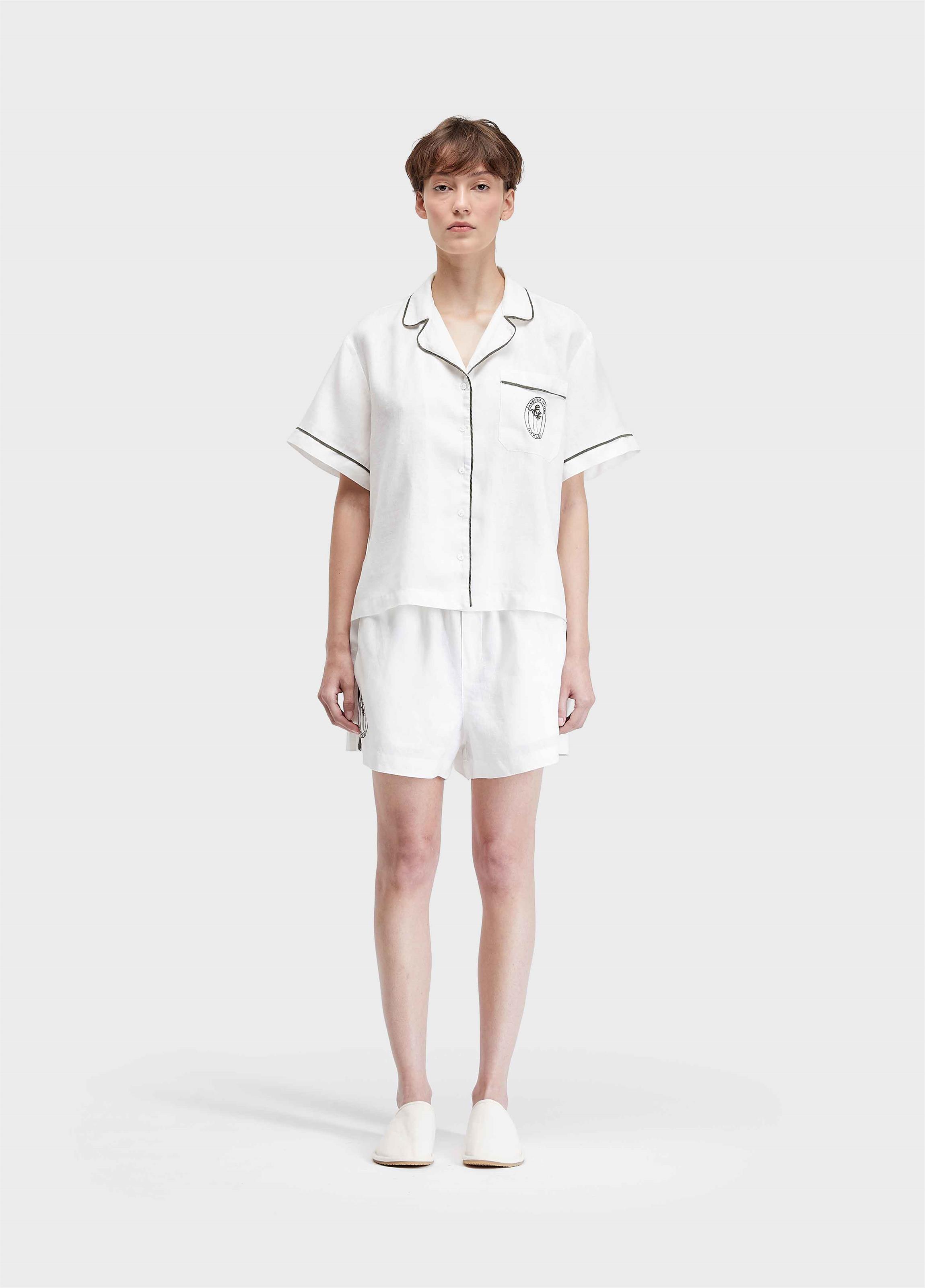 SHORT ELASTICO LINEN JANEIRO