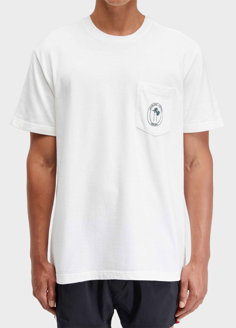 TSHIRT EMBROIDERED POCKET JANEIRO HOTEL