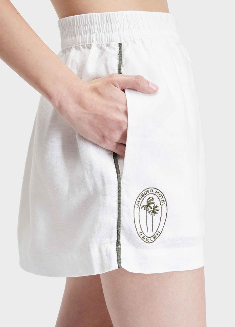 SHORT ELASTICO LINEN JANEIRO
