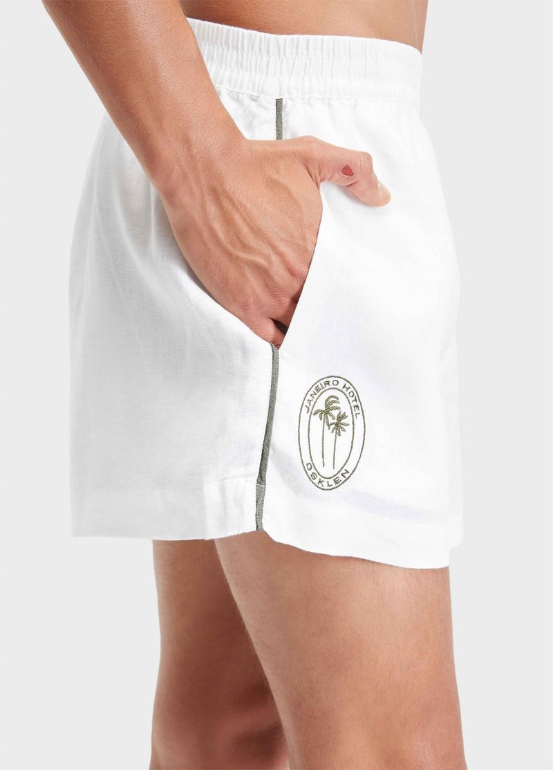 SHORT ELASTICO LINEN JANEIRO
