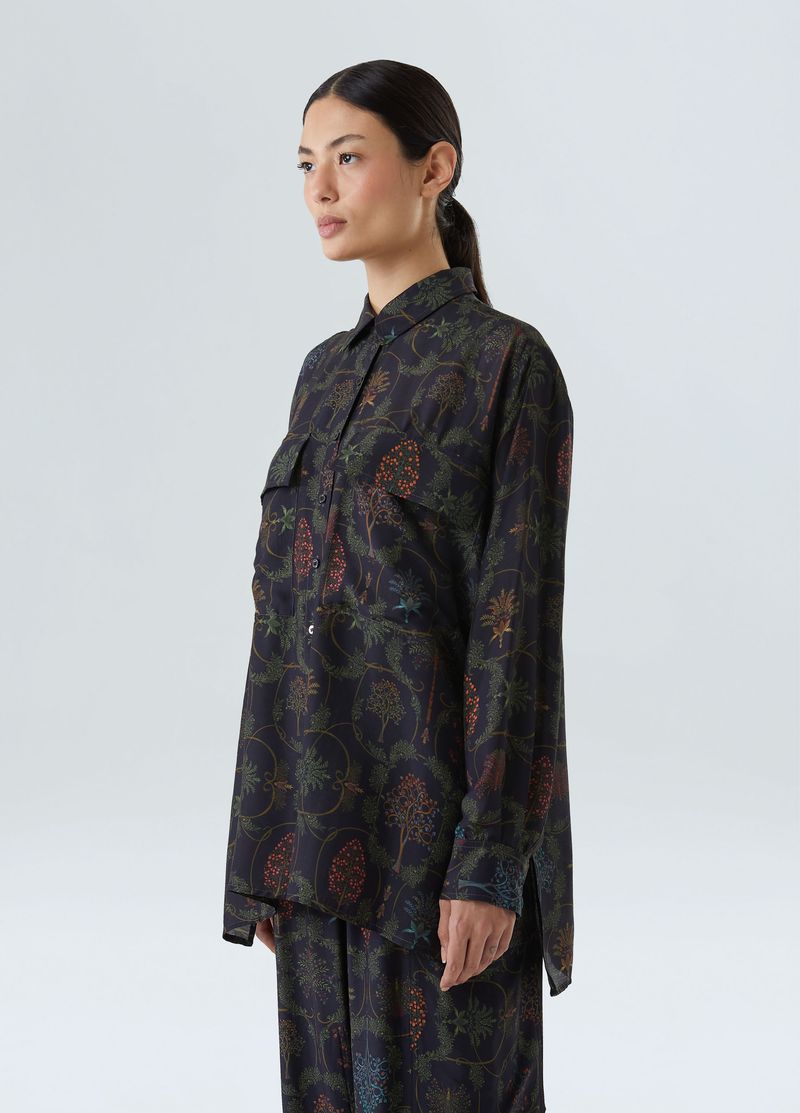 CAMISA BOLSOS SEMENTE DARK