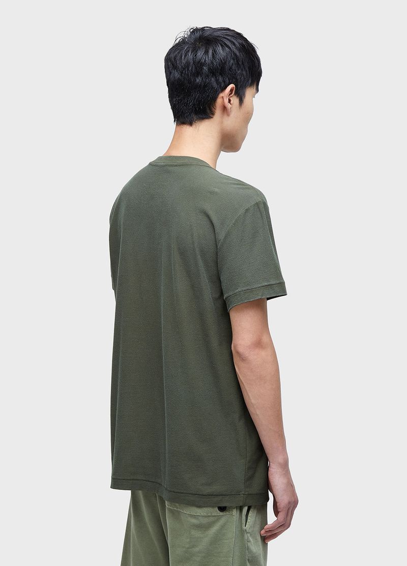 TSHIRT WASHED POCKET SPOT MC