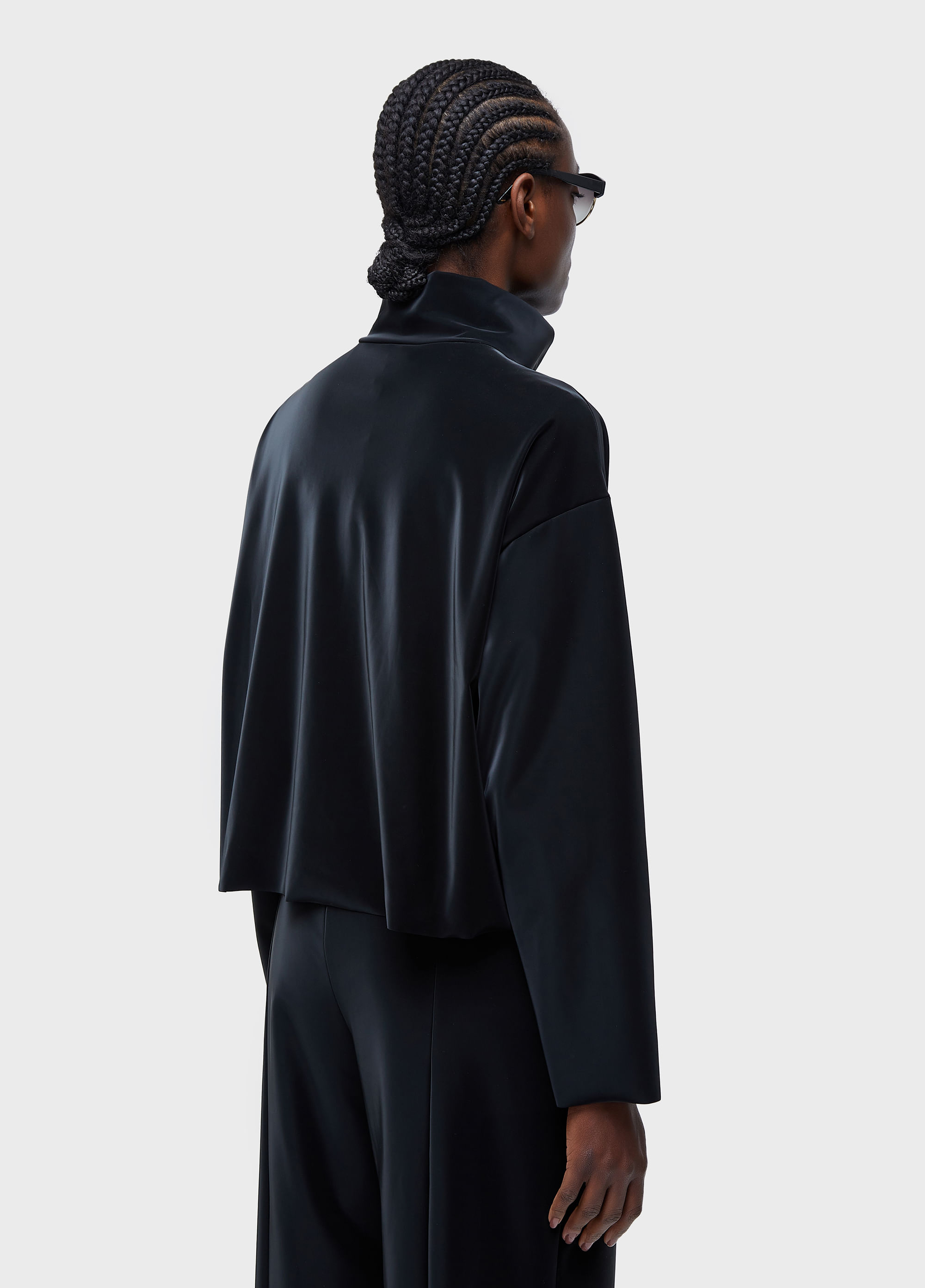 CASACO CROPPED SELADO