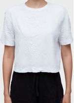 TSHIRT CROPPED WRINKLE