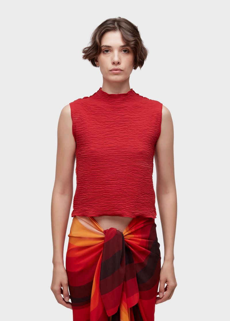 BLUSA SLEEVELESS CAVADA DOUBLE FACE RUG