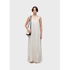 Macacão alças plissado