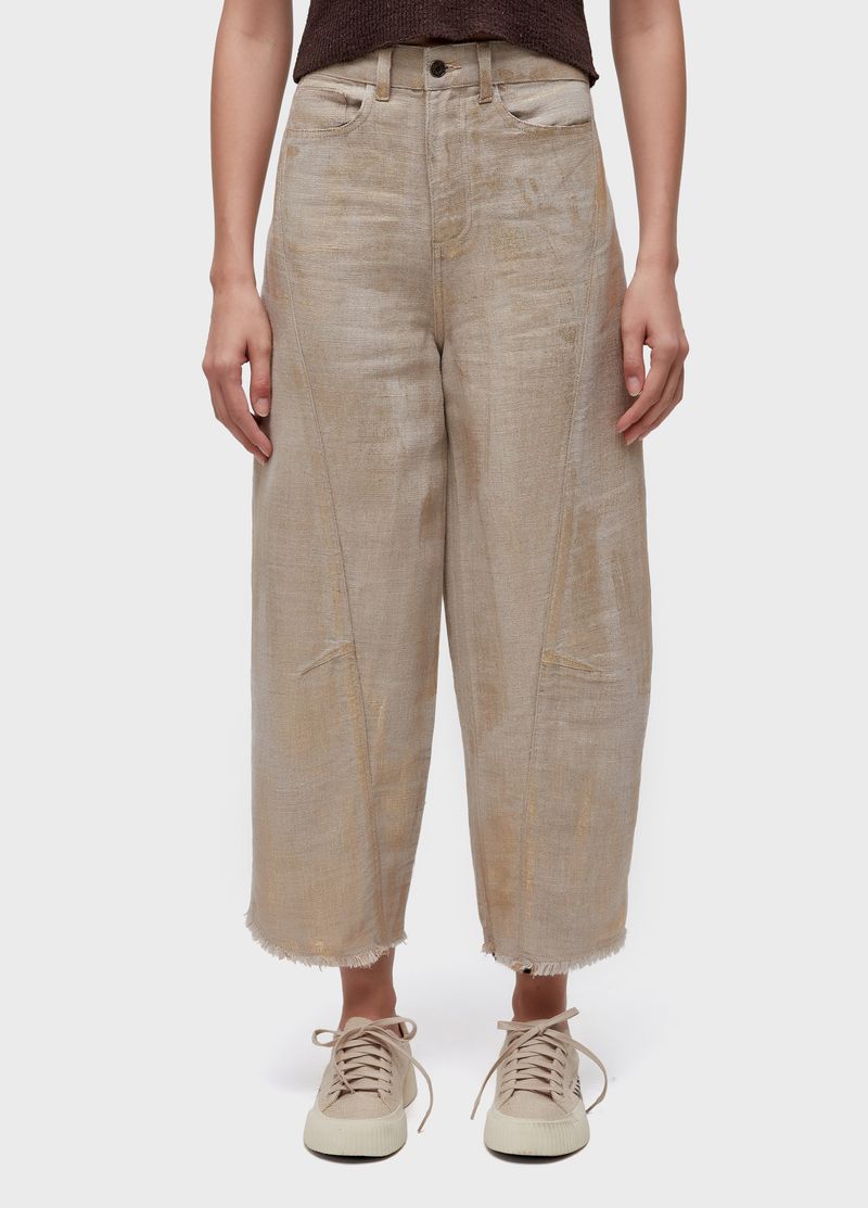 CALCA RECORTES JUTA GOLD