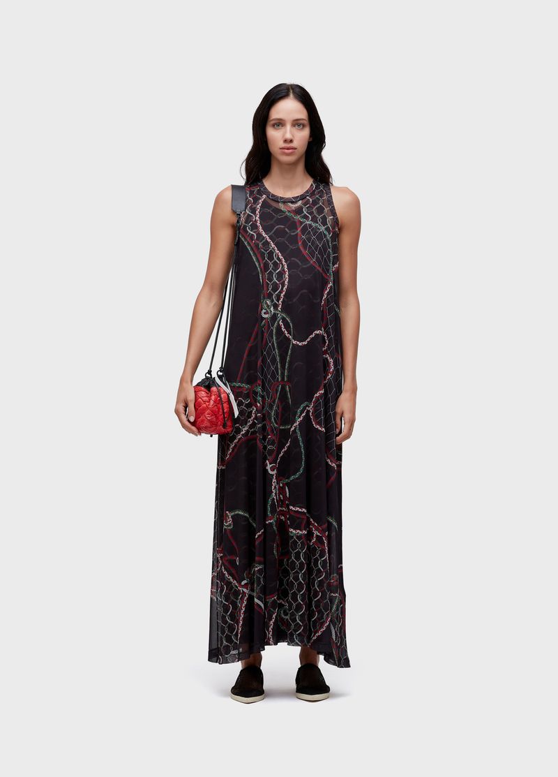 VESTIDO NADADOR LONGO ESTAMPA