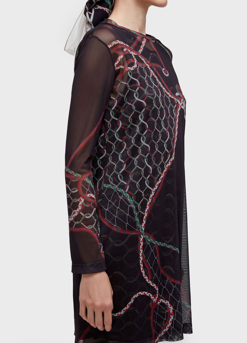 VESTIDO CURTO ESTAMPA