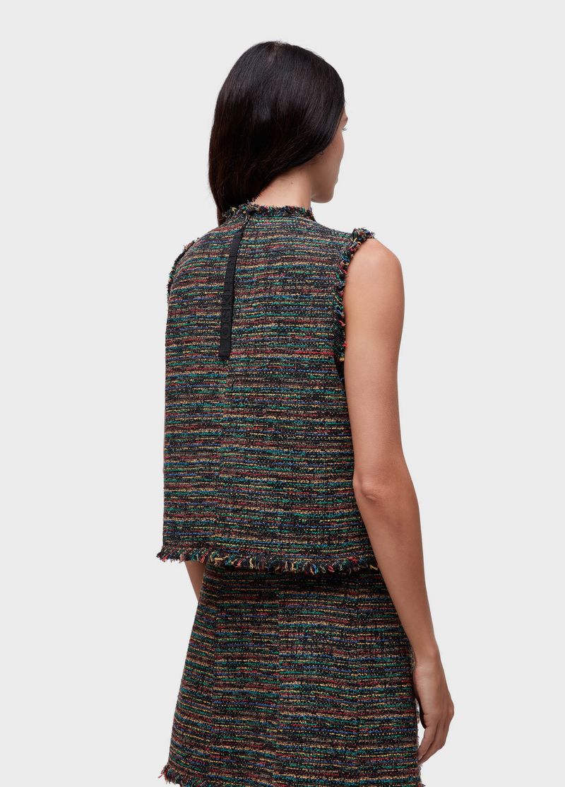 SLEEVELESS TEXTURE COLORS