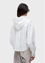 CAMISA MLCAPUZ CROPPED WRINKLE TRICOLINE