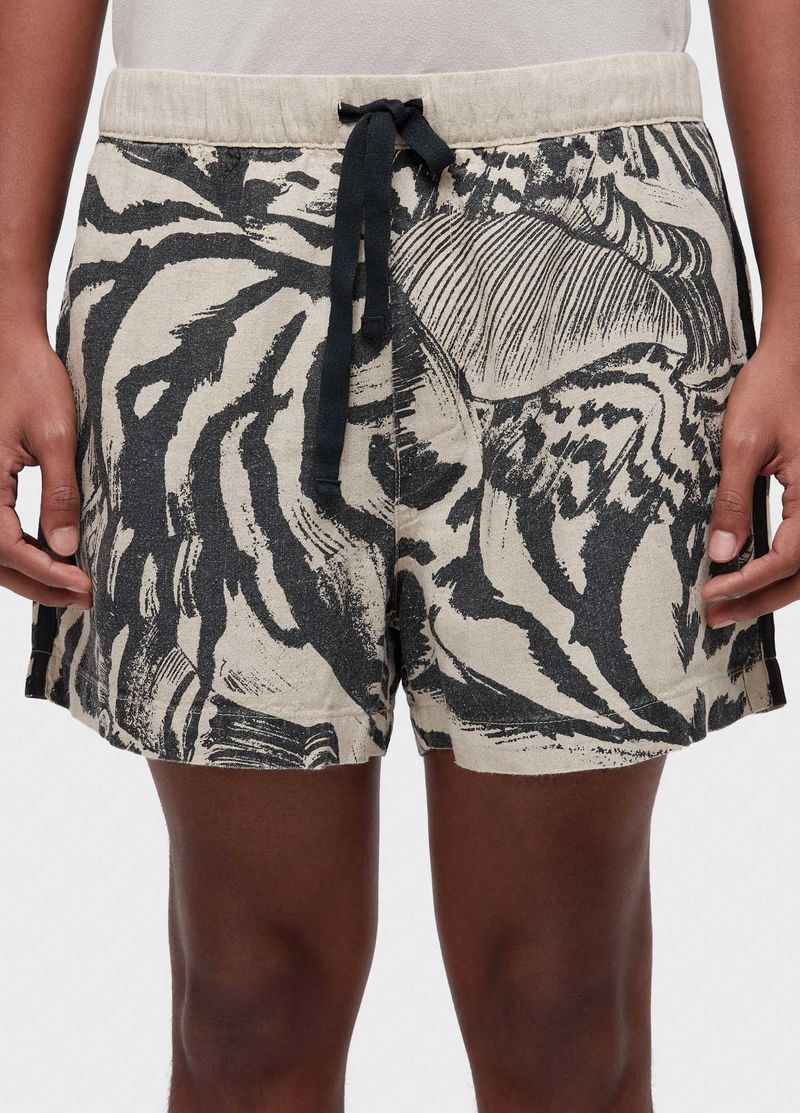 SHORT LINEN CONCHA NOTURNA