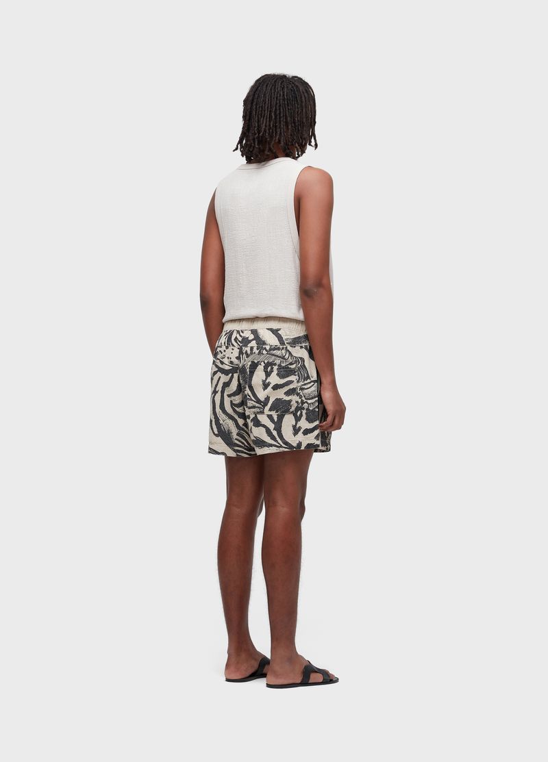 SHORT LINEN CONCHA NOTURNA