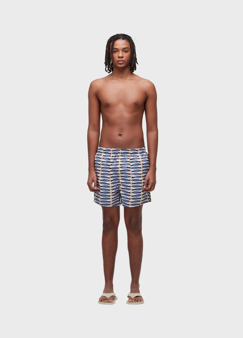 BEACH SHORT AQUAONE FLEX CARDUME