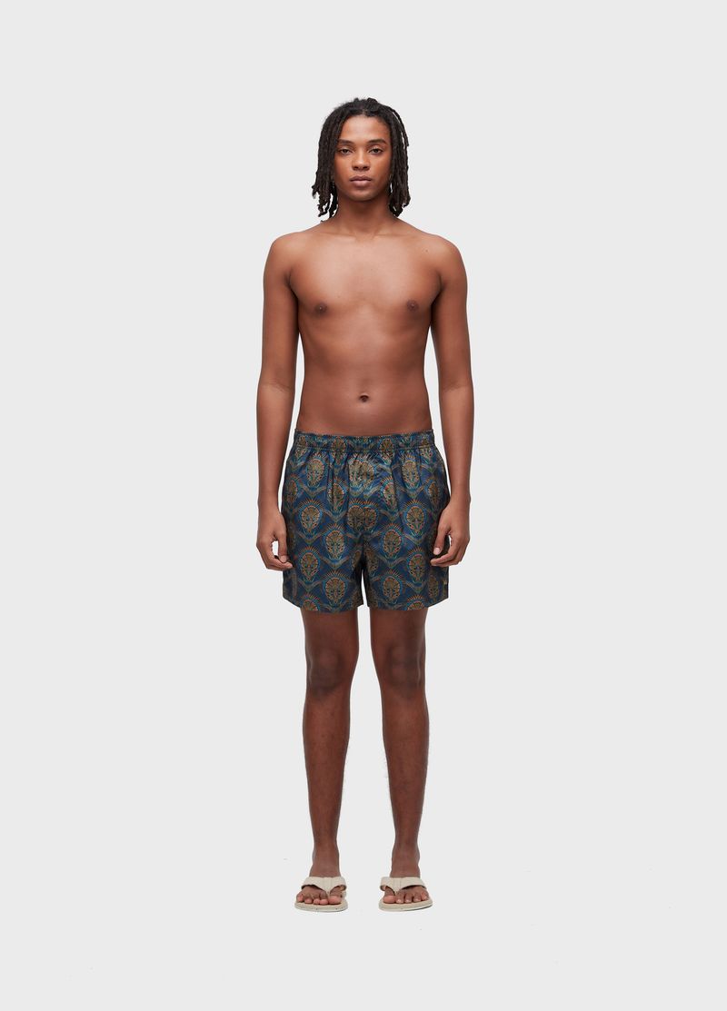 BEACH SHORT AQUAONE FLEX NAVAIRE NIGHT