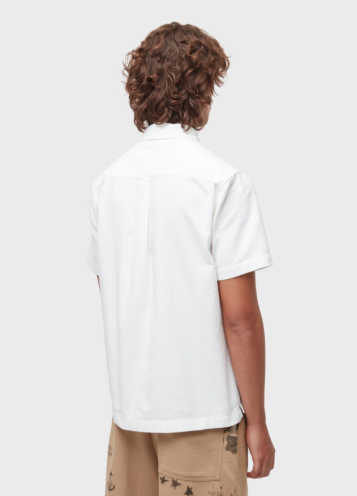 Camisa texture handmade MC