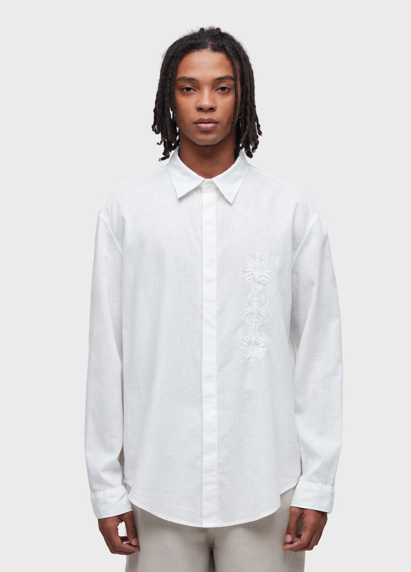 CAMISA LINEN ARABESCO PALMEIRA ML